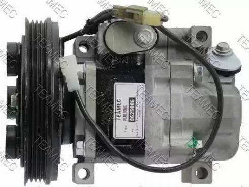 Teamec 8625006 - Компрессор кондиционера autospares.lv