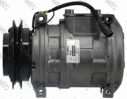 Teamec 8623501 - Компрессор кондиционера autospares.lv