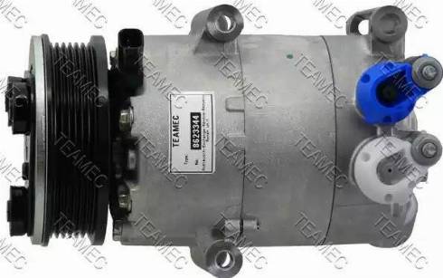 Teamec 8623344 - Компрессор кондиционера autospares.lv