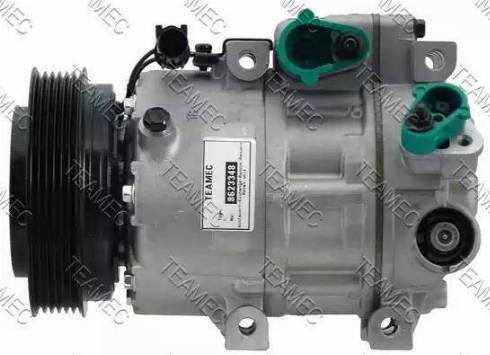 Teamec 8623348 - Компрессор кондиционера autospares.lv