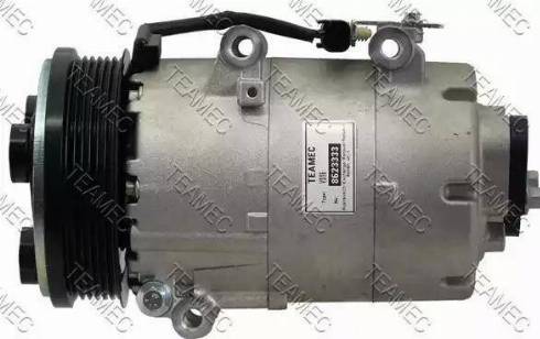 Teamec 8623333 - Компрессор кондиционера autospares.lv