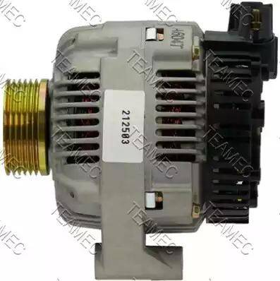 Teamec 212503 - Генератор autospares.lv