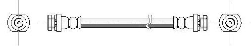 Technika 49136 - Тормозной шланг autospares.lv