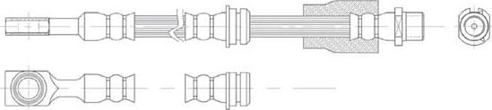 Technika 46415 - Тормозной шланг autospares.lv