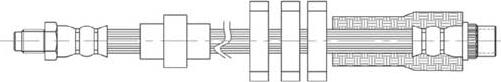 Technika 41395 - Тормозной шланг autospares.lv