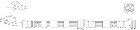 Technika 43966A - Тормозной шланг autospares.lv