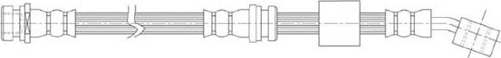 Technika 43334 - Тормозной шланг autospares.lv