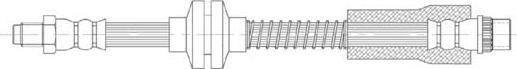 Technika 42384 - Тормозной шланг autospares.lv