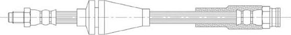 Technika 42716A - Тормозной шланг autospares.lv