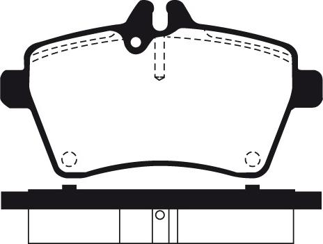 Technika 01600 - Тормозные колодки, дисковые, комплект autospares.lv