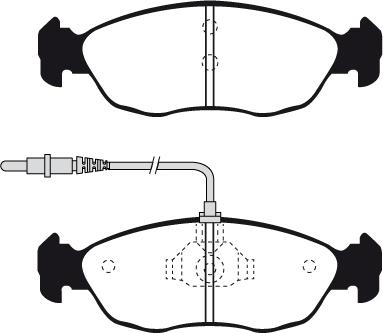 Spidan 32249 - Тормозные колодки, дисковые, комплект autospares.lv