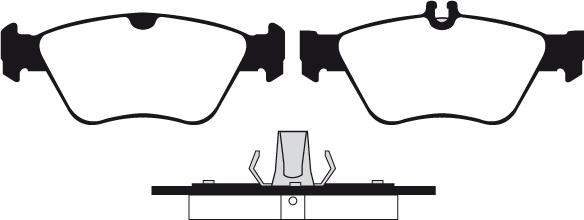 Technika 01144 - Тормозные колодки, дисковые, комплект autospares.lv