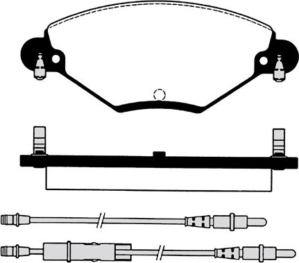 Technika 01173 - Тормозные колодки, дисковые, комплект autospares.lv