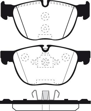 Technika 01816B - Тормозные колодки, дисковые, комплект autospares.lv