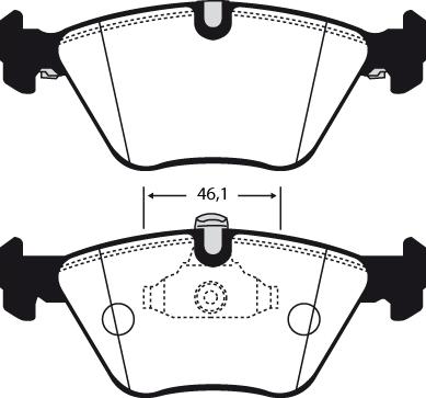 Technika 01318 - Тормозные колодки, дисковые, комплект autospares.lv