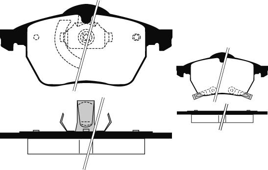 Technika 01333 - Тормозные колодки, дисковые, комплект autospares.lv