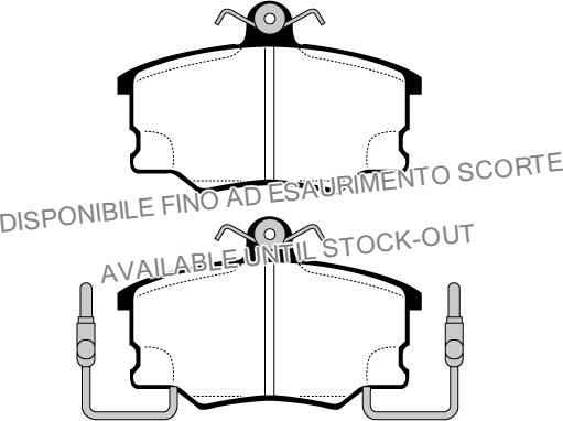 Technika 01281 - Тормозные колодки, дисковые, комплект autospares.lv