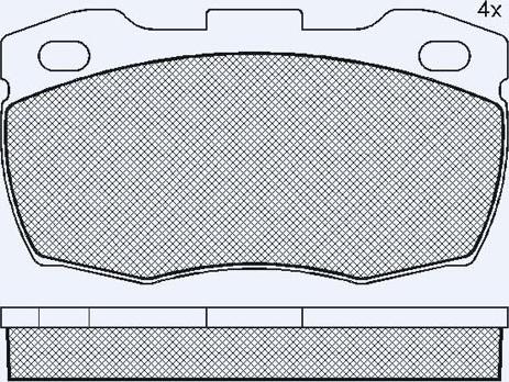 Spidan 32261 - Тормозные колодки, дисковые, комплект autospares.lv