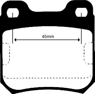 Technika 02157 - Тормозные колодки, дисковые, комплект autospares.lv