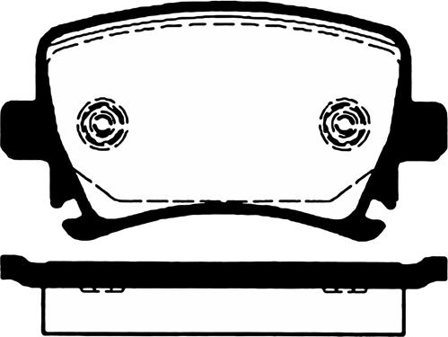 CAR PNT9121K - Тормозные колодки, дисковые, комплект autospares.lv