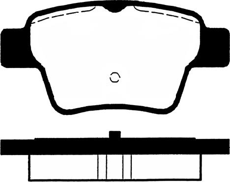 TOMEX brakes 14-65 - Тормозные колодки, дисковые, комплект autospares.lv