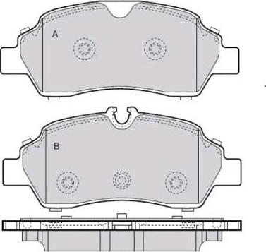 Technika 02312B - Тормозные колодки, дисковые, комплект autospares.lv