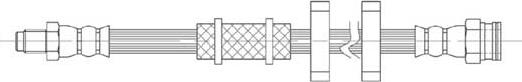 Technika 15057 - Тормозной шланг autospares.lv