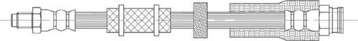 Technika 36951 - Тормозной шланг autospares.lv