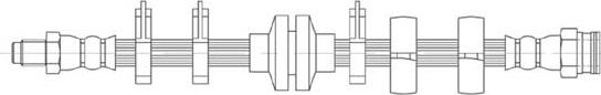 Technika 37121A - Тормозной шланг autospares.lv