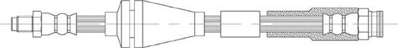 Technika 37233 - Тормозной шланг autospares.lv