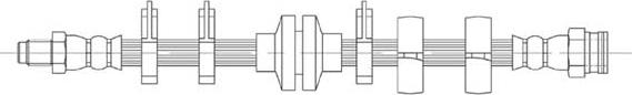 Technika 29669A - Тормозной шланг autospares.lv