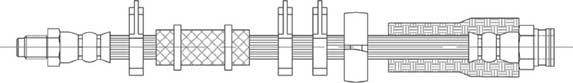 Technika 28051 - Тормозной шланг autospares.lv