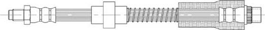 Technika 232361 - Тормозной шланг autospares.lv