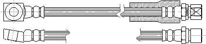 Technika 23794 - Тормозной шланг autospares.lv