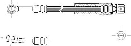 Technika 23796 - Тормозной шланг autospares.lv