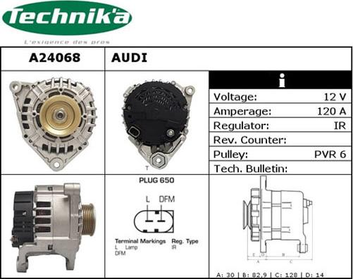 Technika A24068 - Генератор autospares.lv