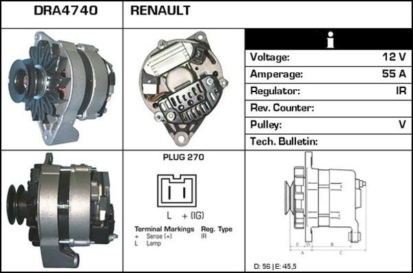 Technika A20861 - Генератор autospares.lv