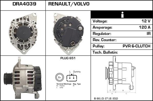 Technika A23702 - Генератор autospares.lv