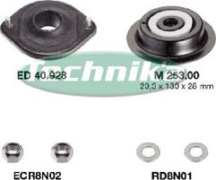 Technika KSU6413 - Опора стойки амортизатора, подушка autospares.lv