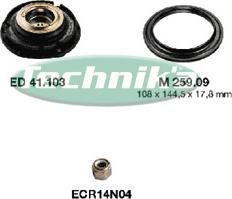 Technika KSU6026 - Опора стойки амортизатора, подушка autospares.lv