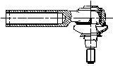 Technika RS40 - Наконечник рулевой тяги, шарнир autospares.lv