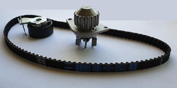 Technox KW22336 - Водяной насос + комплект зубчатого ремня ГРМ autospares.lv