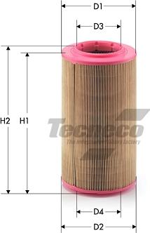 Tecneco Filters AR920-I - Воздушный фильтр, двигатель autospares.lv