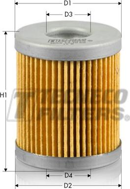 Tecneco Filters GAS13INT - Топливный фильтр autospares.lv