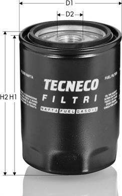 Tecneco Filters GS438 - Топливный фильтр autospares.lv