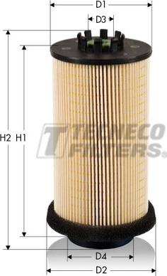 Tecneco Filters GS0600-E - Топливный фильтр autospares.lv