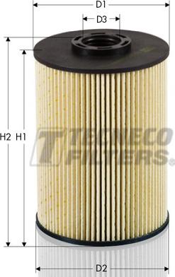 Tecneco Filters GS0932-E - Топливный фильтр autospares.lv