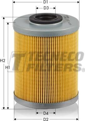 Tecneco Filters GS0307-E - Топливный фильтр autospares.lv