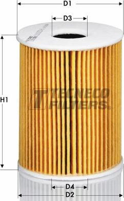 Tecneco Filters OL010532-E - Масляный фильтр autospares.lv