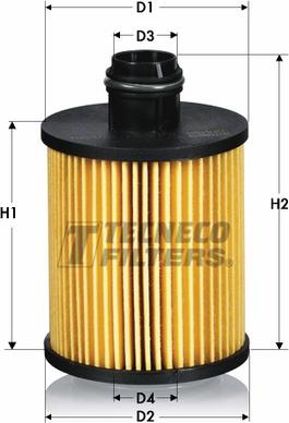 Tecneco Filters OL02506-E - Масляный фильтр autospares.lv